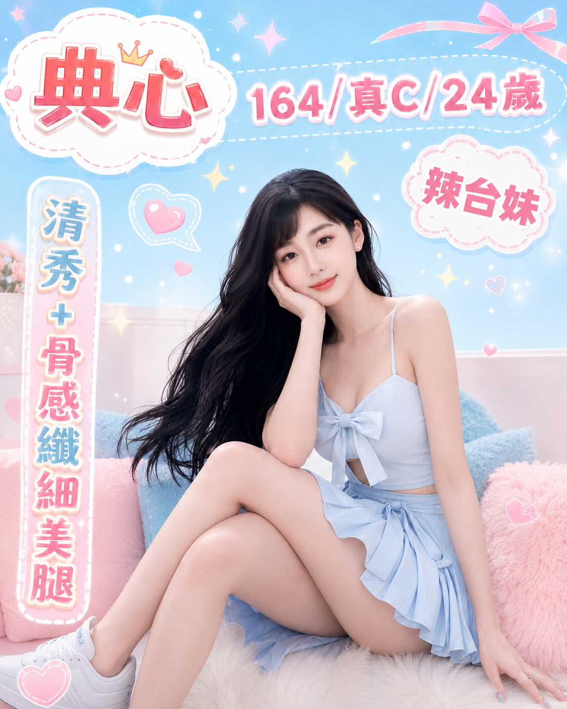 地區:南部外送茶妹名:典心標籤: 大寮全套叫小姐